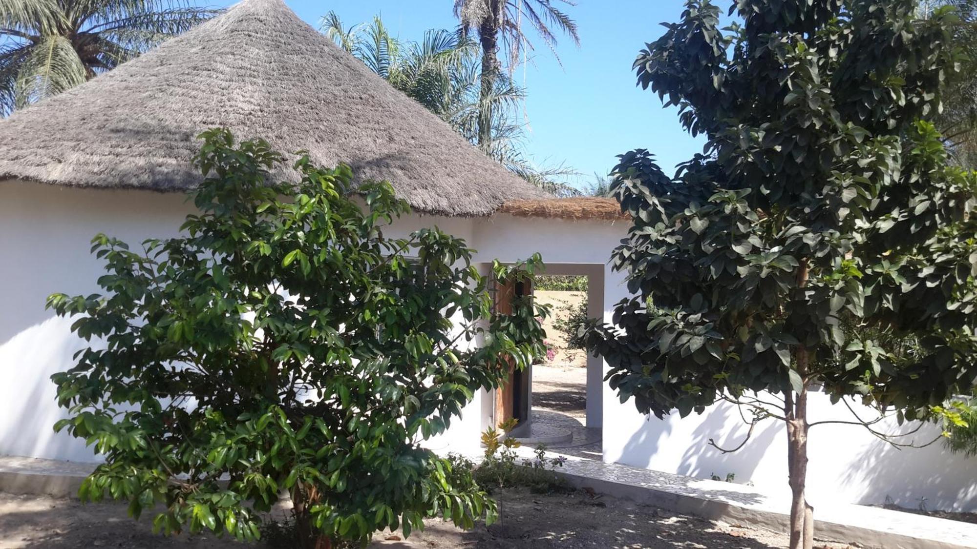 Case Traditionnelle Diola Au Bord De L'Ocean Cap Skirring Exterior photo